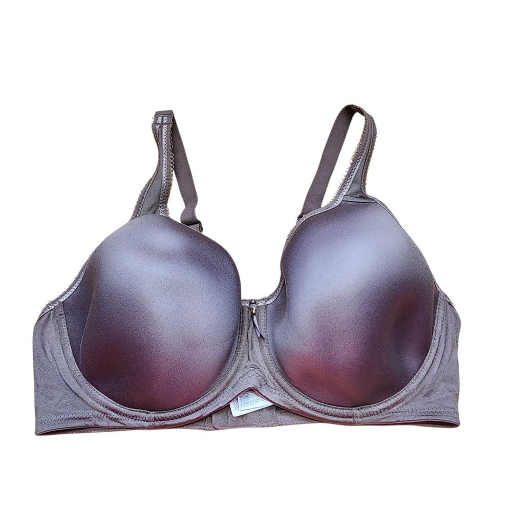 Wacoal Bra 38C Lightly Lined Brown Underwire